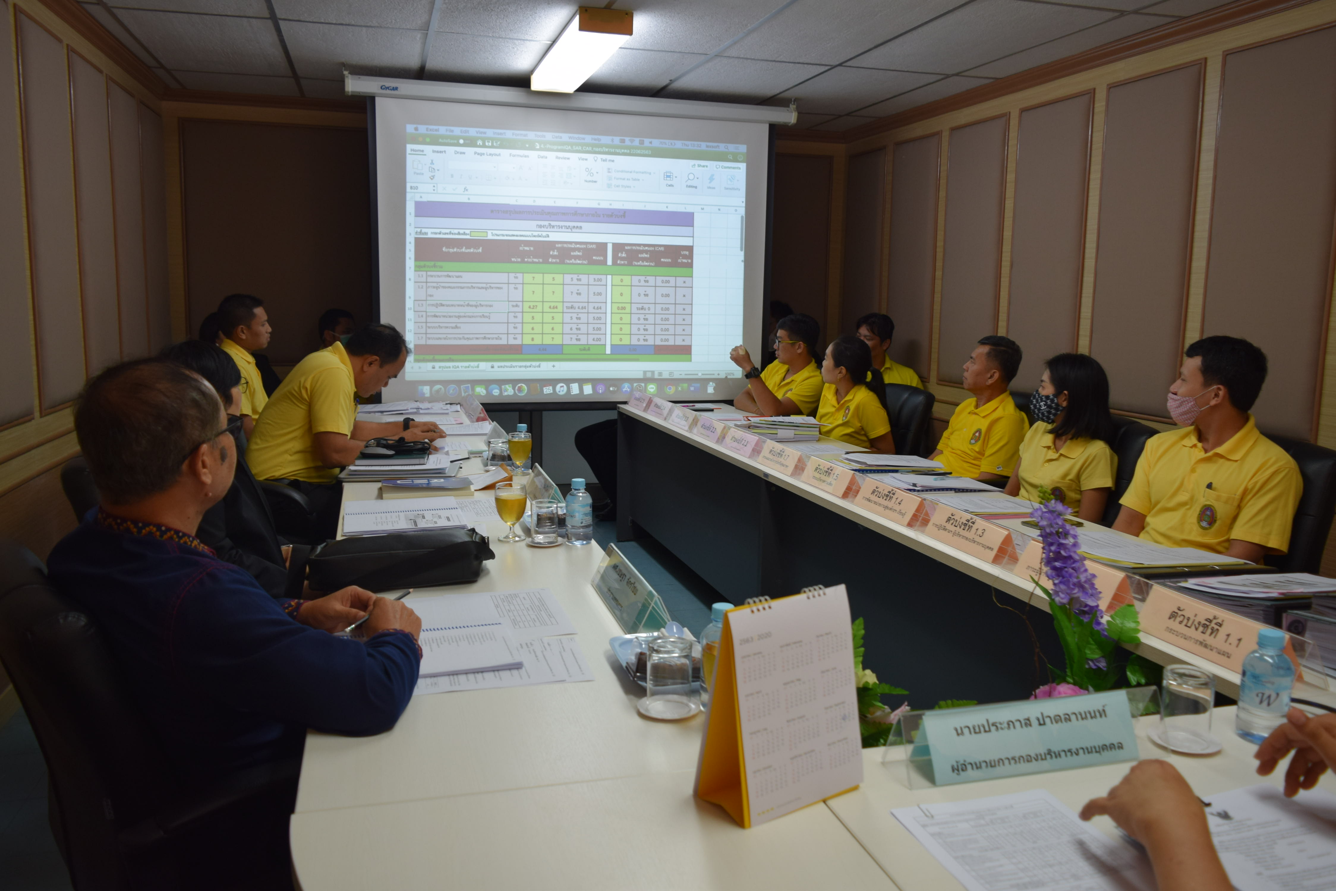 การประเมินคุณภาพการศึกษาภายในกองบริหารงานบุคคล ปีการศึกษา 2562 (1 มิถุนายน 2562 - 31 พฤษภาคม 2563)