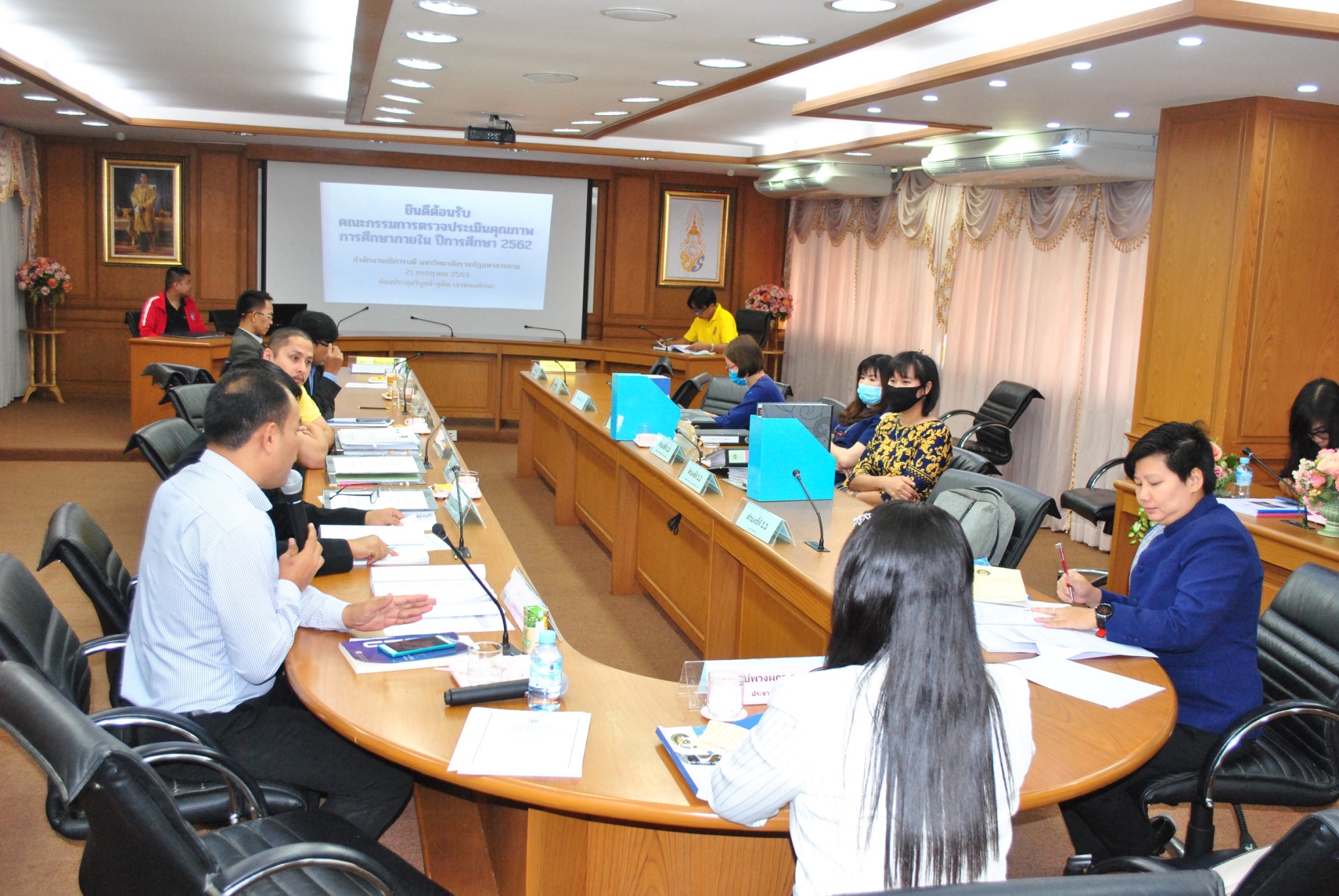 การประกันคุณภาพการศึกษาภายในระดับสำนัก สำนักงานอธิการบดี ปีการศึกษา 2562 (1 มิถุนายน 2562 - 31 พฤษภา...