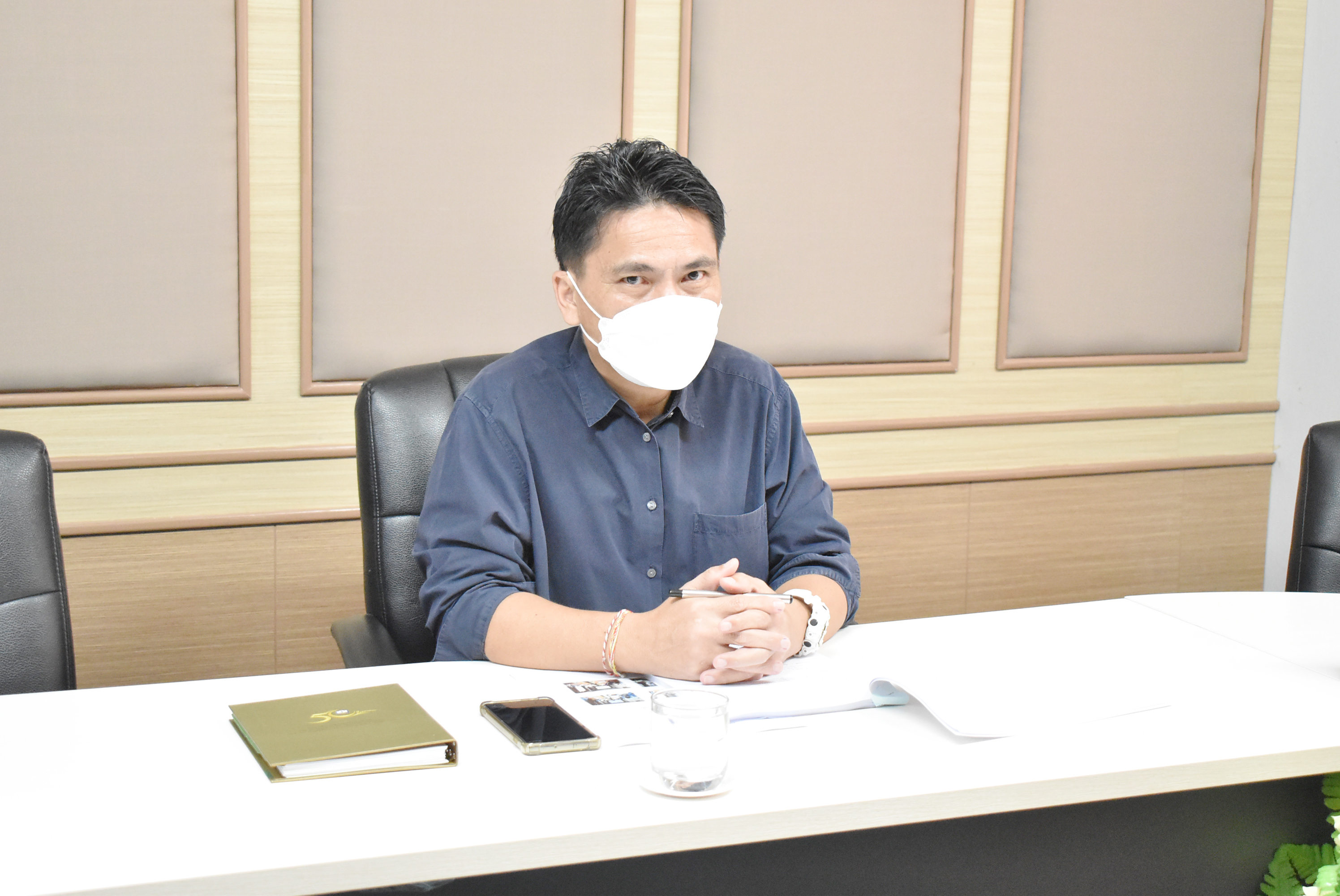 ประชุมผู้บริหารสำนักงานอธิการบดี ครั้งที่ 3 / 2564 ณ ห้องประชุมกองบริหารงานบุคคล ชั้น 2 อาคารเฉลิมพร...