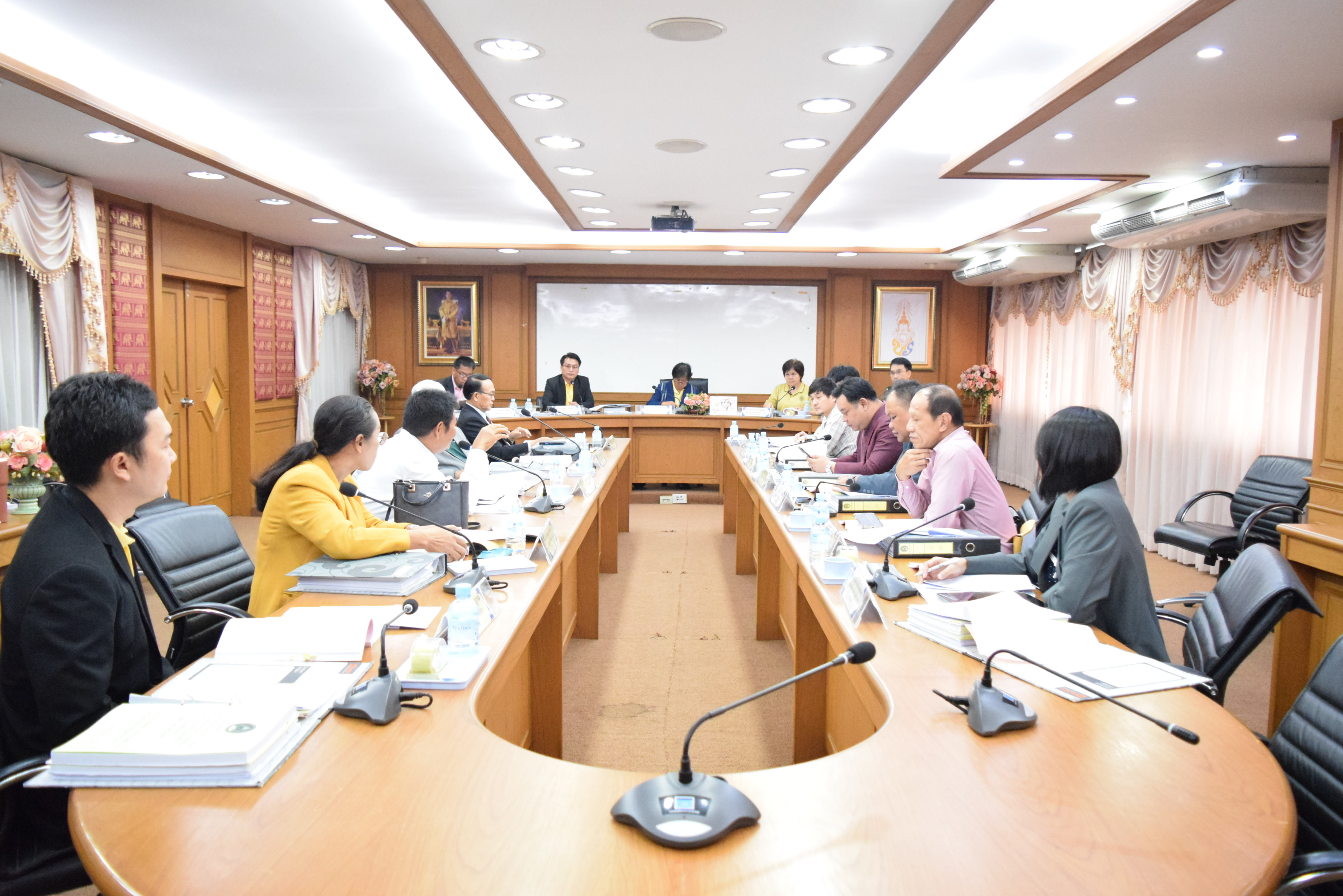 การประชุมคณะกรรมการบริหารงานบุคคล มหาวิทยาลัยราชภัฏมหาสารคาม (ก.บ.ม.) ครั้งที่ 6 / 2568 เมื่อวันพุธ...