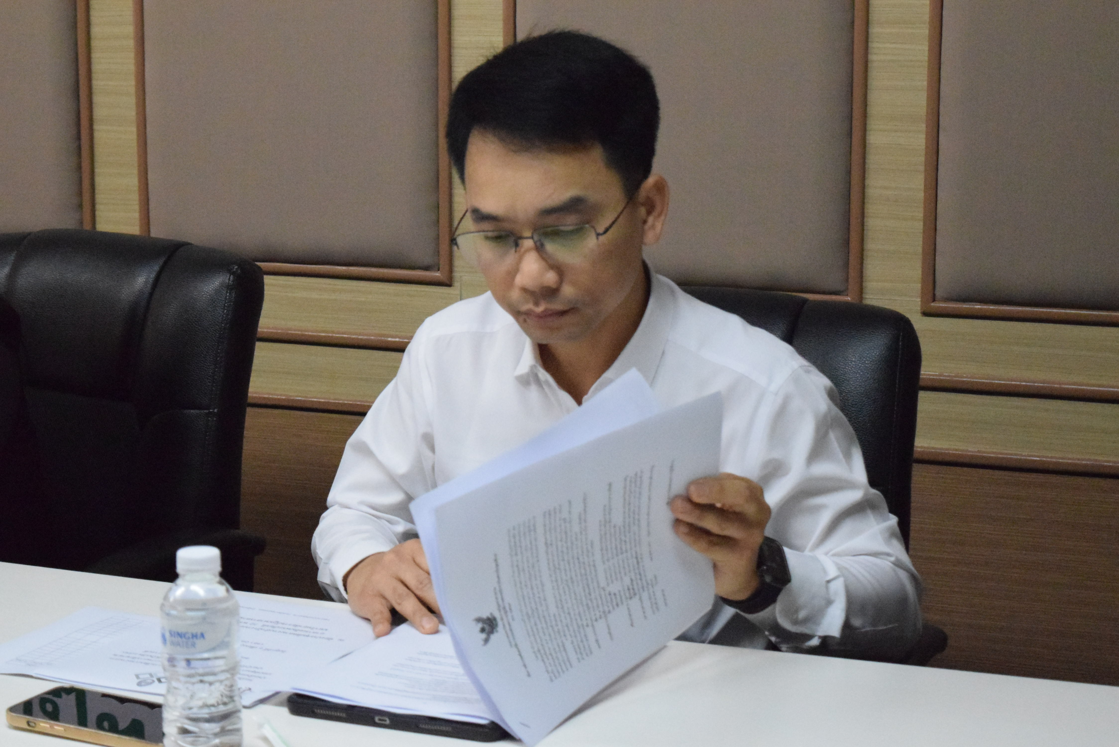 สำนักงานอธิการบดีจัดประชุมคณะกรรมการเขียนรายงานการประเมินตนเอง EdPEx ประจำปีการศึกษา 2568