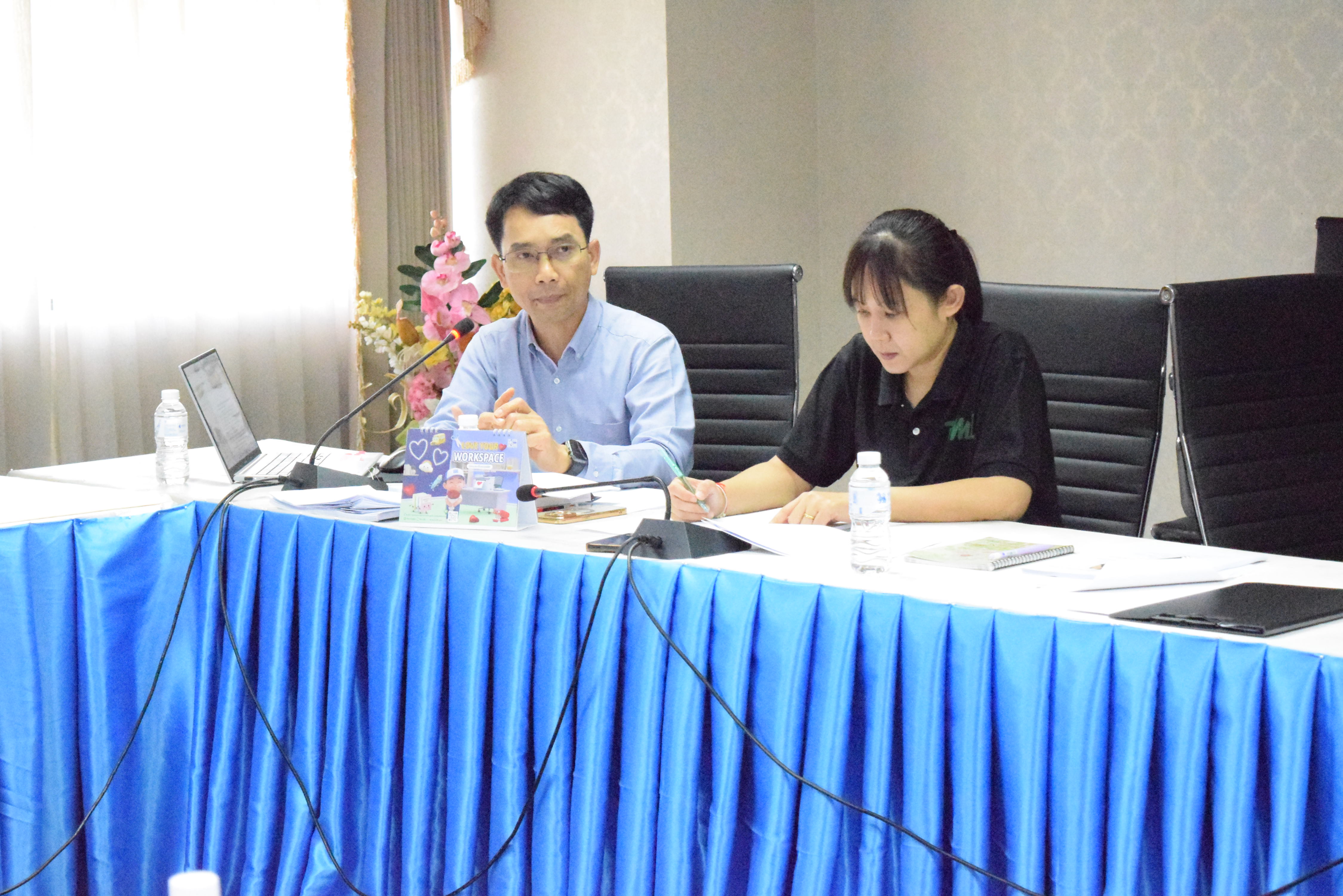 มรภ.มหาสารคาม จัดประชุมคณะกรรมการดำเนินการสอบแข่งขันบุคคลเพื่อบรรจุและแต่งตั้งเป็นพนักงานในสถาบันอุด...